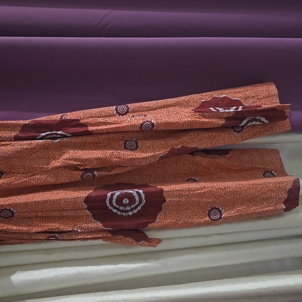 Ulla Johnson Rust and Burgundy Maxi Skirt - Picture 10 of 11